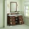 James Martin Vanities 48'' Single Vanity, Mid-Century Walnut w/ 3 CM Victorian Silver Quartz Top 424-V48-WLT-3VSL - alternate 6